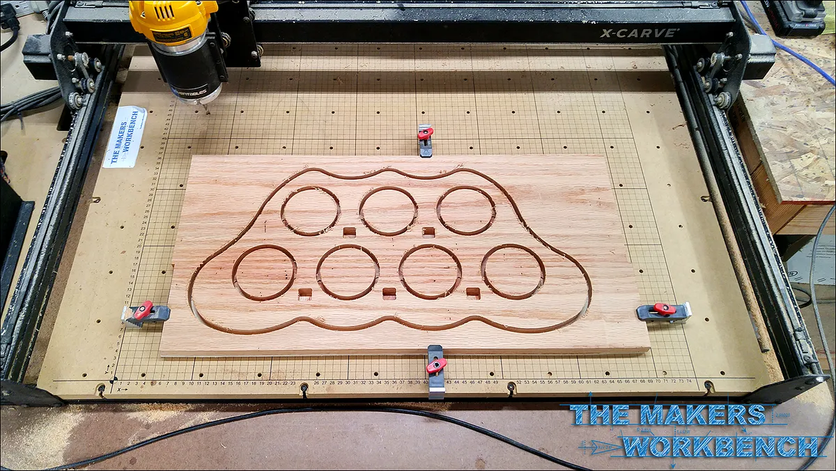 Fluffy Wine Bottle Rack — Remove Finished End Piece, and Start On End Piece #2