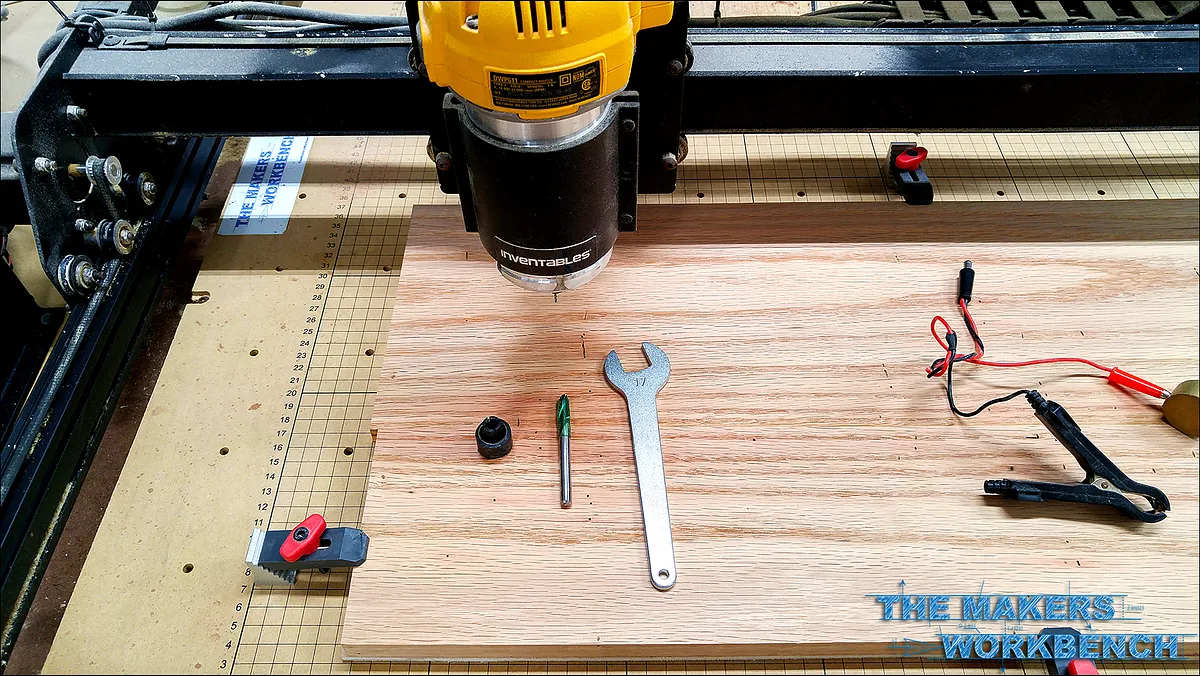 Fluffy Wine Bottle Rack — Install 1/4" End Mill