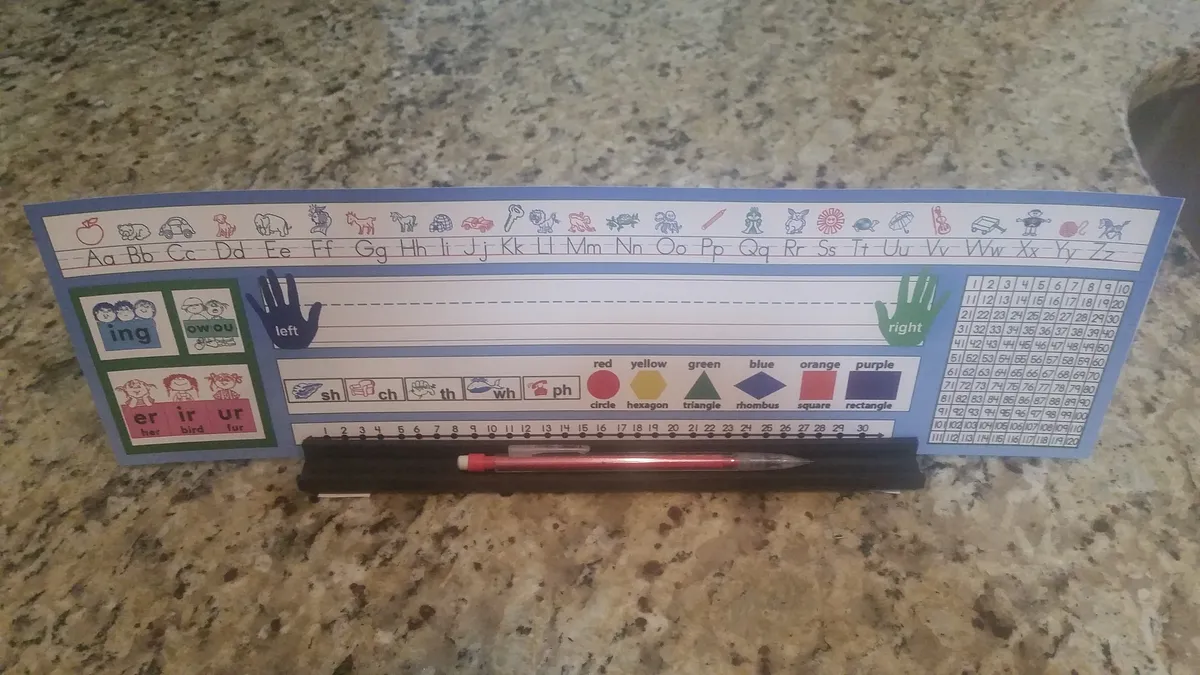 Student Desktop Nametag Holders- Makes Seven! - image 2