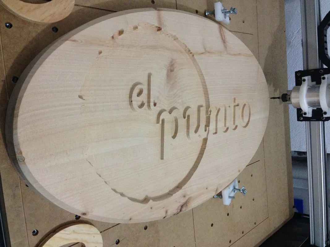 El Punto, rustic restaurant Sign - image 2