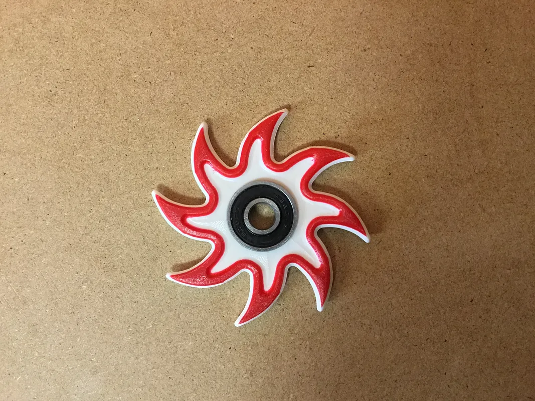 Sun Fidget Spinner - image 1