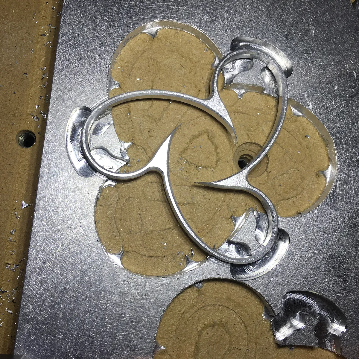 LED Fireball Fidget Spinner  — Flip Milling