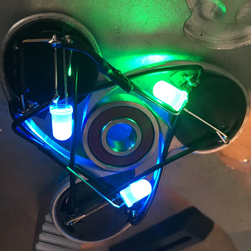 LED Fireball Fidget Spinner  - image 1