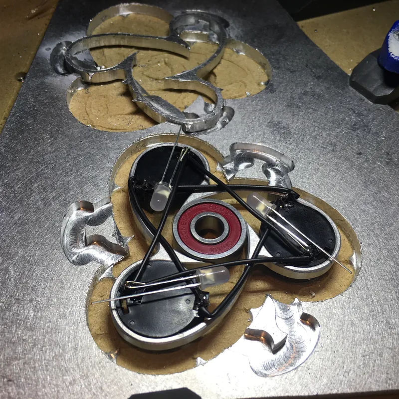 LED Fireball Fidget Spinner  - image 5