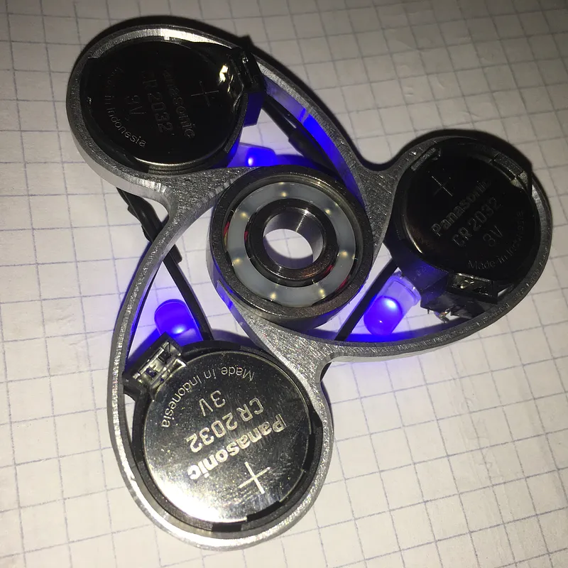 LED Fireball Fidget Spinner  - image 4