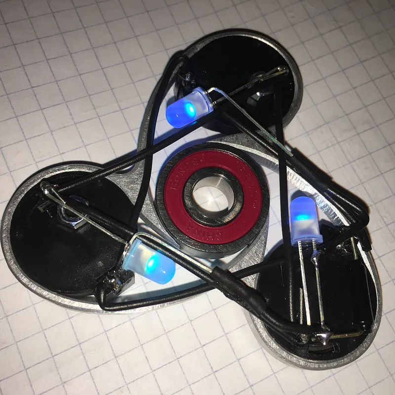 LED Fireball Fidget Spinner  - image 8