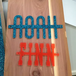 Kids Vanity Signs