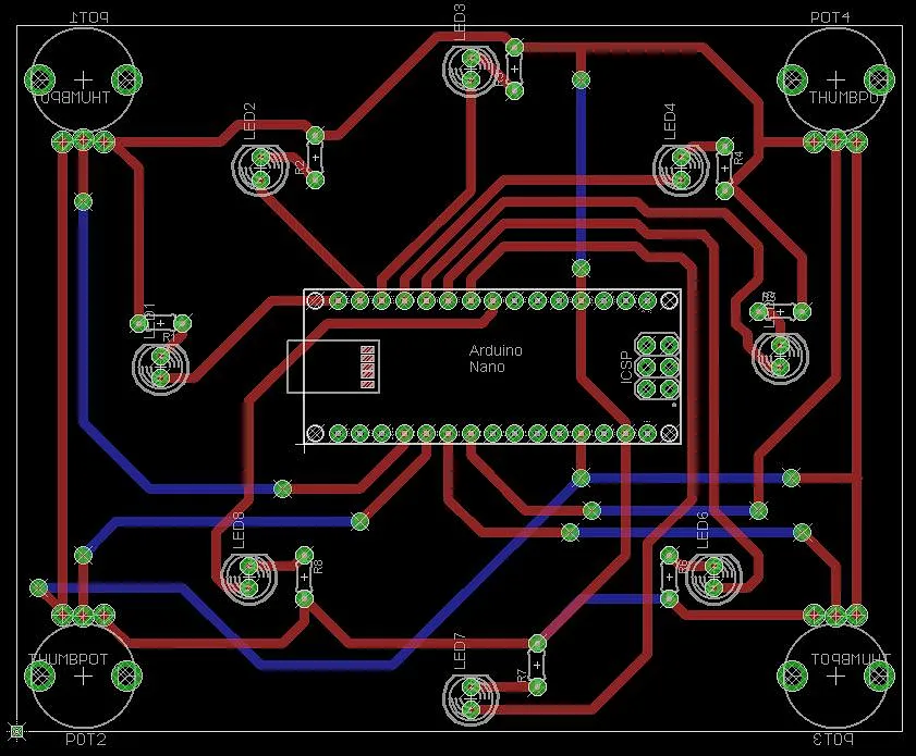 Arduino Nano Ring Sequencer — Create your board design