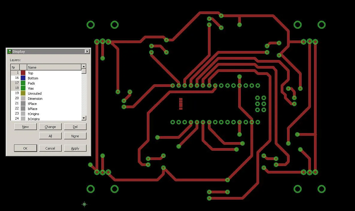 Arduino Nano Ring Sequencer — Save the board as a series of images