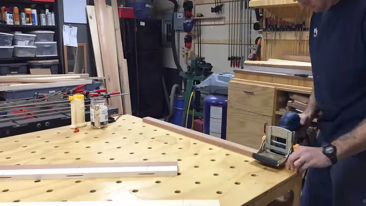 American Flag Coin Rack — The third panel assembly