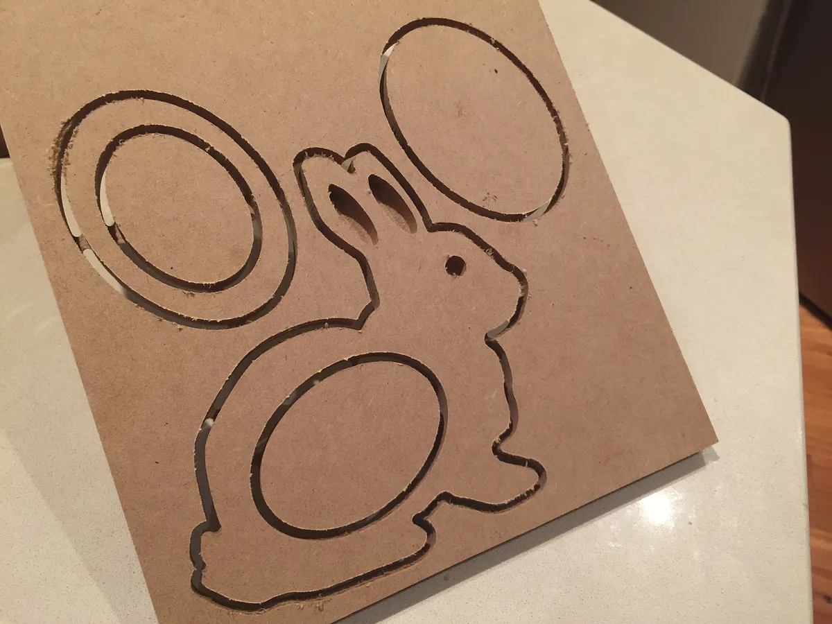 Easter Rabbit Bowl - Easy Starter Project — Cut the Tabs