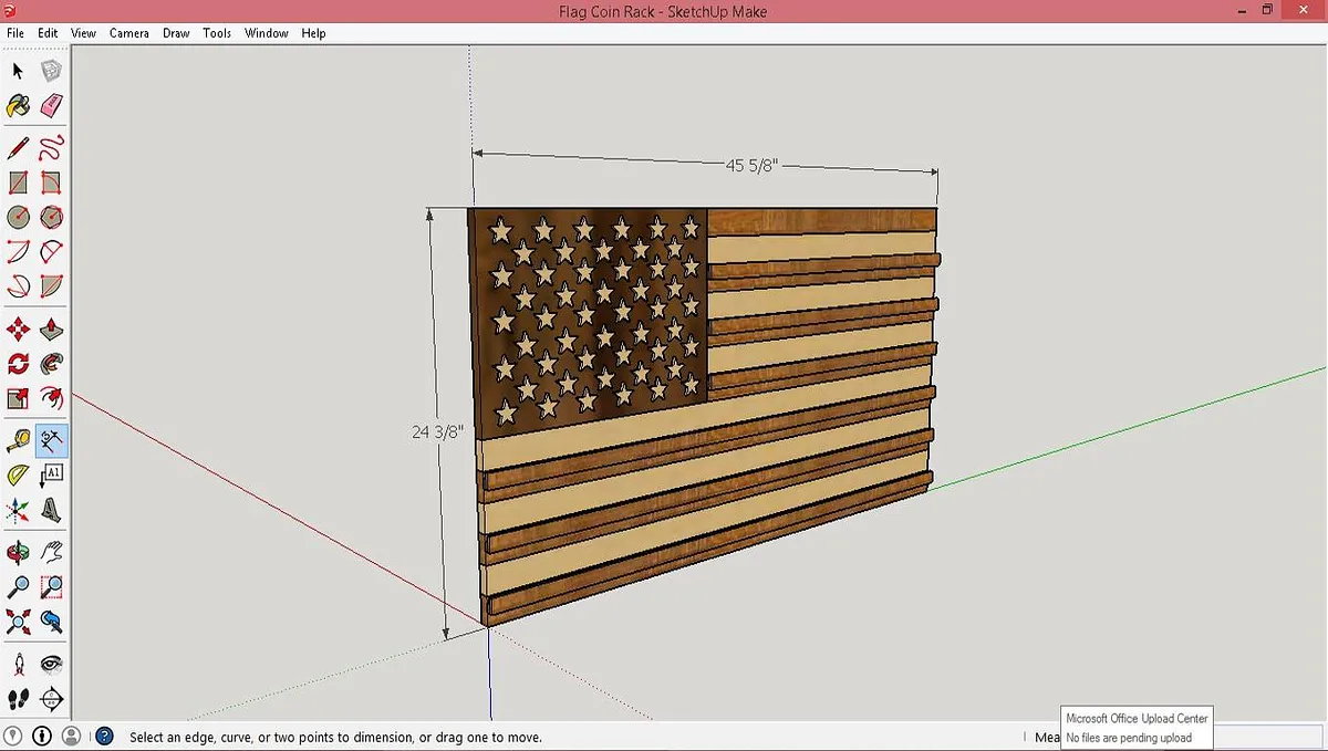 American Flag Coin Rack - image 2