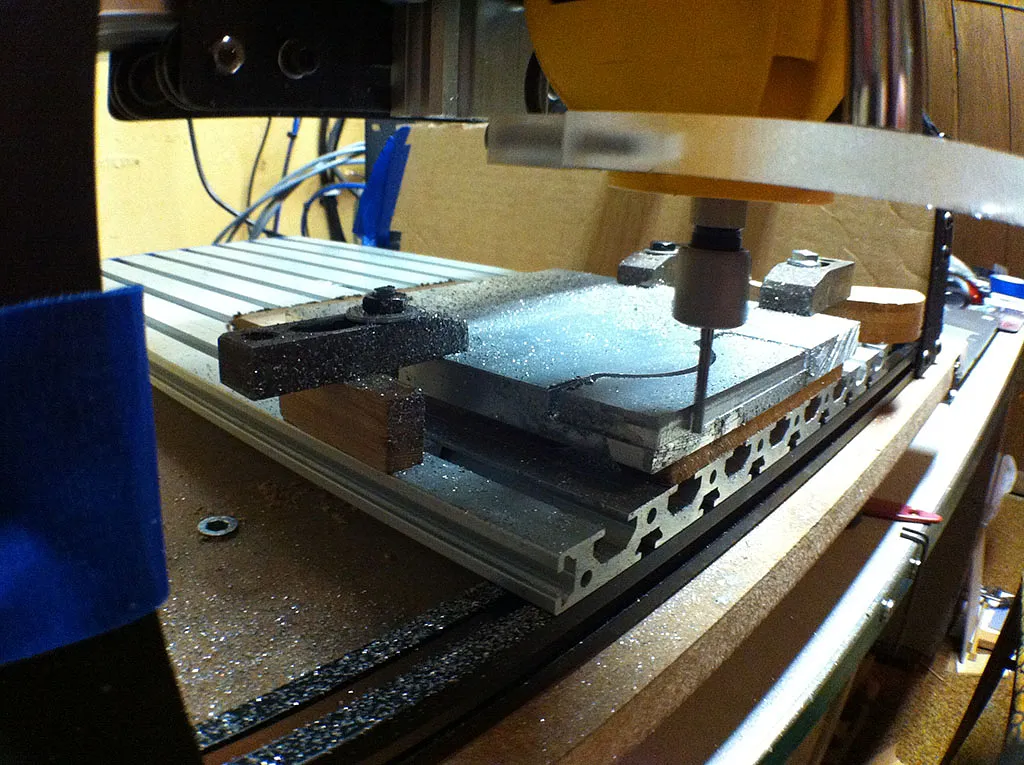 Milling Aluminum DW660 Mounts - image 1