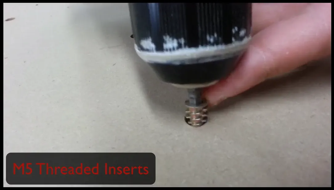 Wasteboard — Threaded Inserts