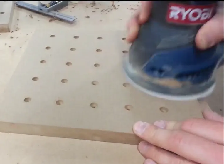Wasteboard — Countersink and Sand