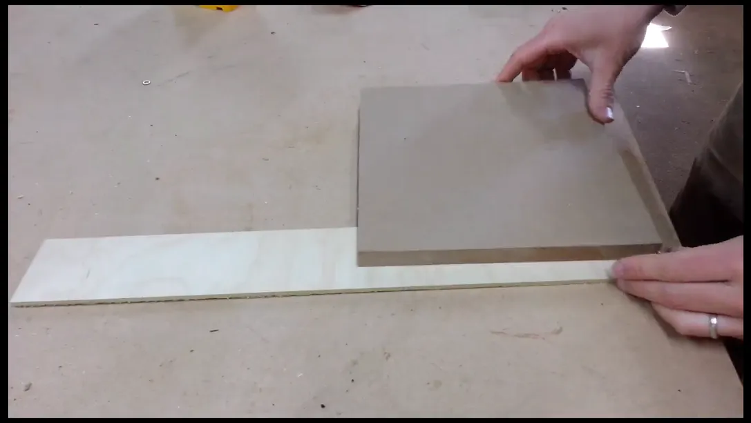 Wasteboard — Create a drill template and spacer block.