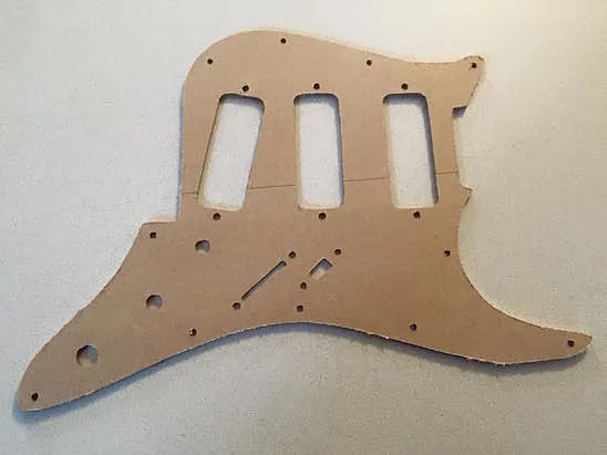 Guitar Scratch Plate - 28x75mm Pickups - image 1
