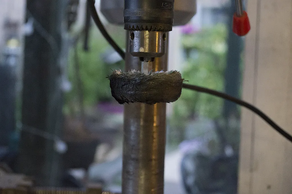 Brass Pin "Solar Travel" — Finishing
