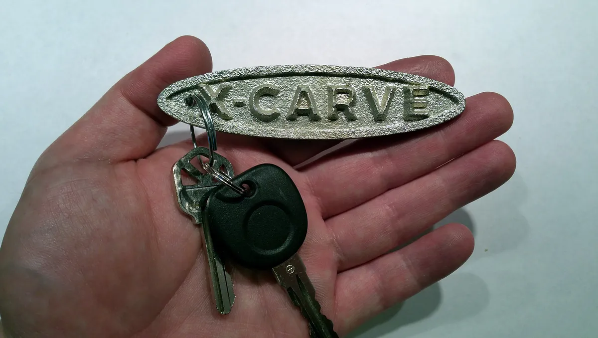 X-Carve MDF Mold for Pewter Keychain — Conclusion
