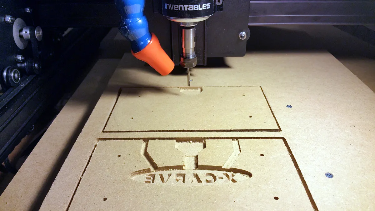 X-Carve MDF Mold for Pewter Keychain — Create the mold (image 2)