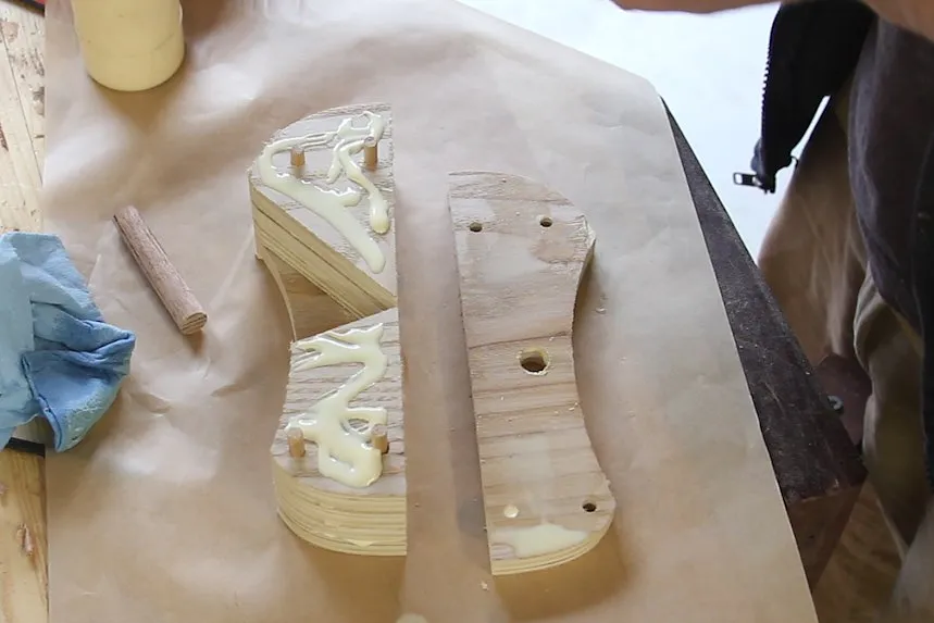 Krenov-style handplane — Glue