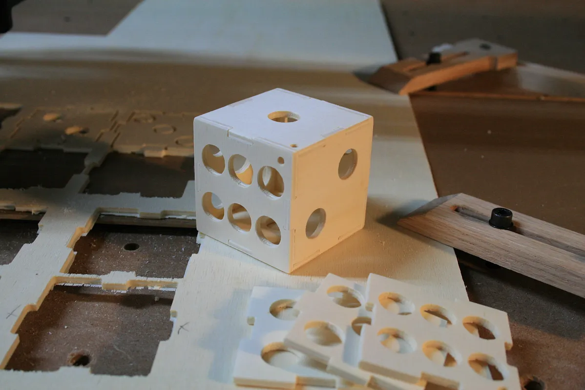 Wooden Dice - image 1