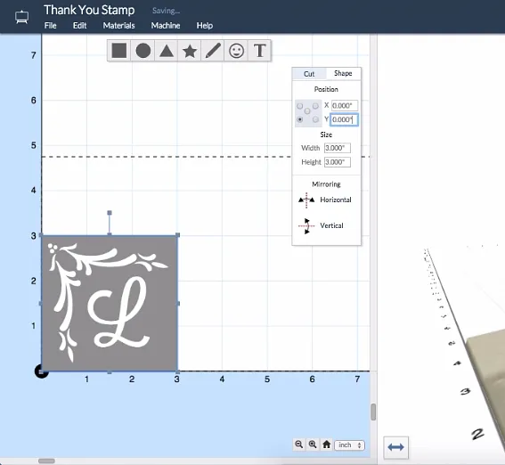 Custom Stamps  — Creating the Backing