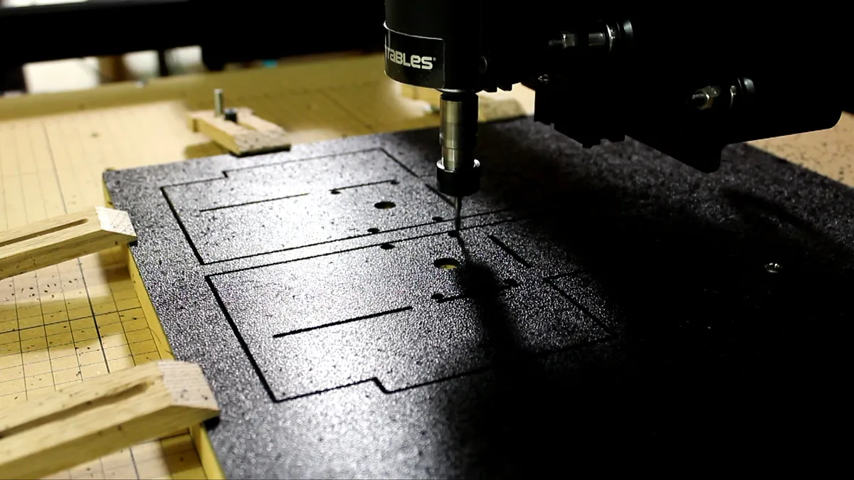 Stepper Motor Covers — Cut Parts