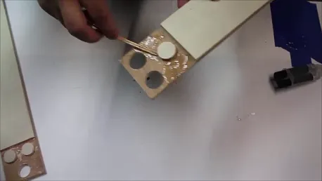 toy sword using a scarf joint  — glue scarf joint 
