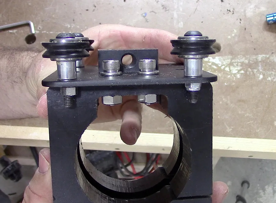 Spindle mount — Add hardware and install on x-carve