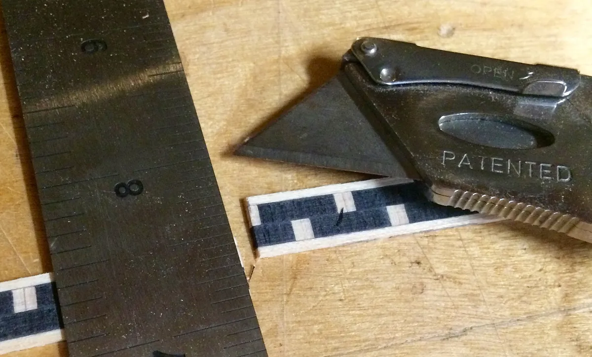 Drawer Pulls with Inlay Detail. — Cut and fit the inlay