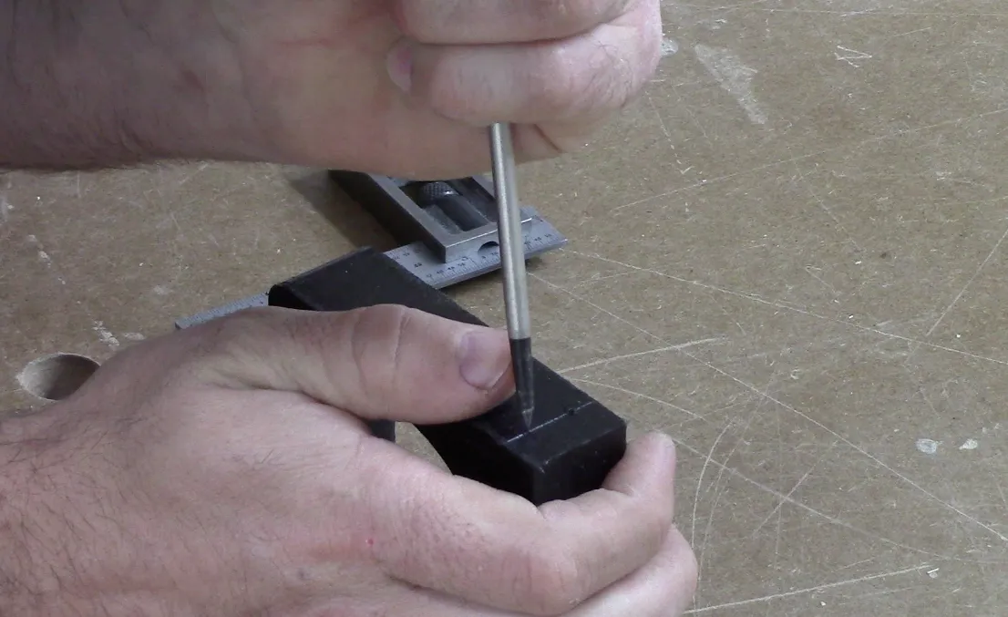 Spindle mount — layout the holes (image 2)