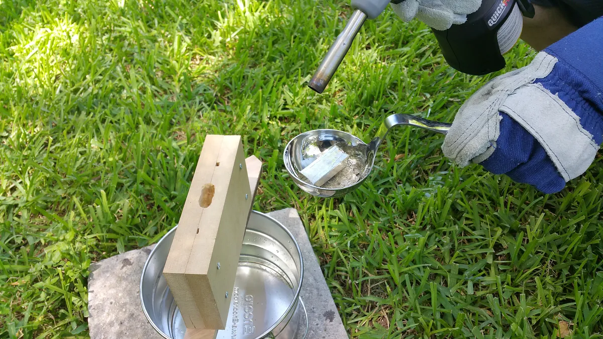 X-Carve MDF Mold for Pewter Keychain - image 4