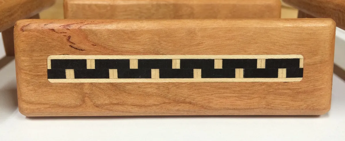 Drawer Pulls with Inlay Detail. — Sand and finish (image 2)