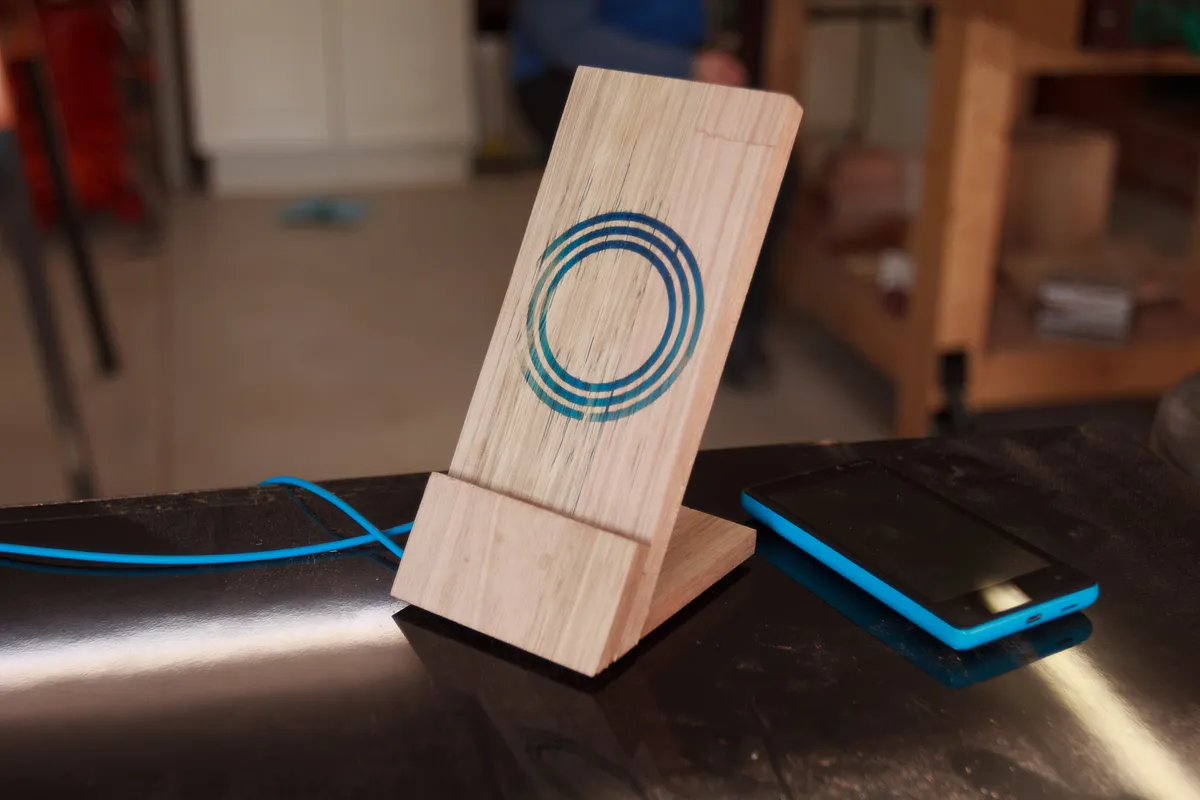 Phone stand/charger - image 1