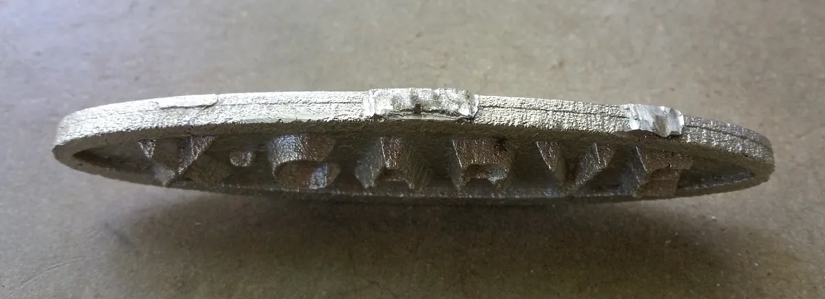 X-Carve MDF Mold for Pewter Keychain — Demold and Finish (image 4)