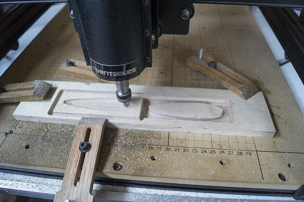 Brass fishing lure — Making the shape Mold
