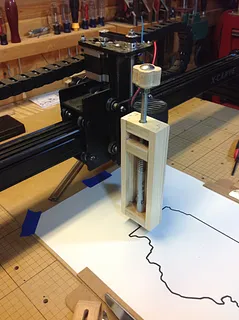 Grissom X-Carve Pen Holder Design - 2 of 3