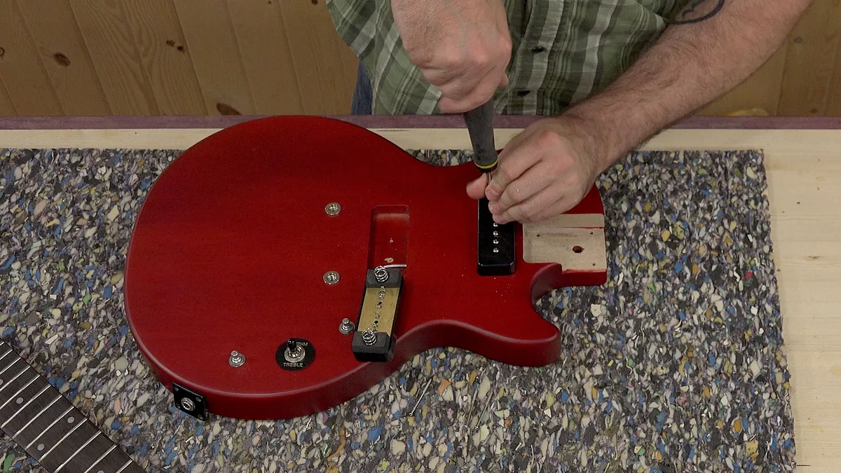 Picciuto Guitar Body — Gutting the Sacrificial Guitar