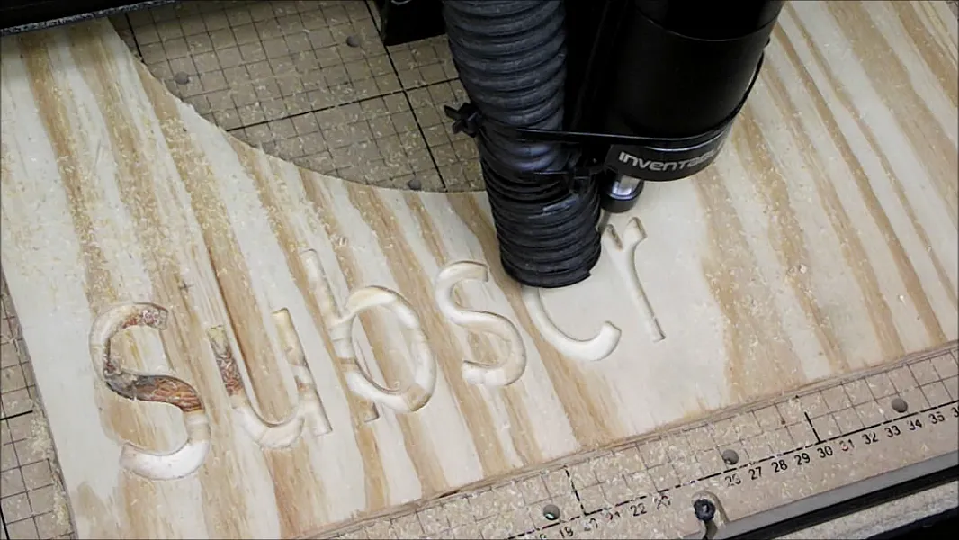 Spice up your Signs  — Carve out the Text 