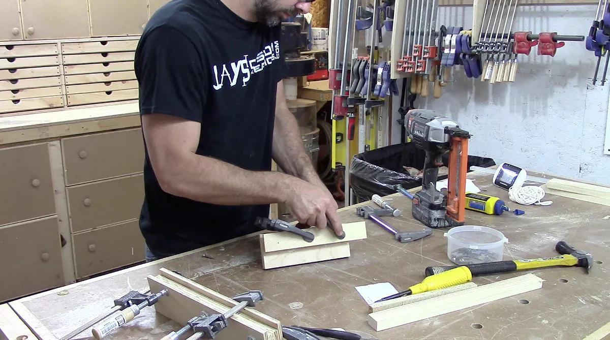 Mortise and Tenons — Glue each section together