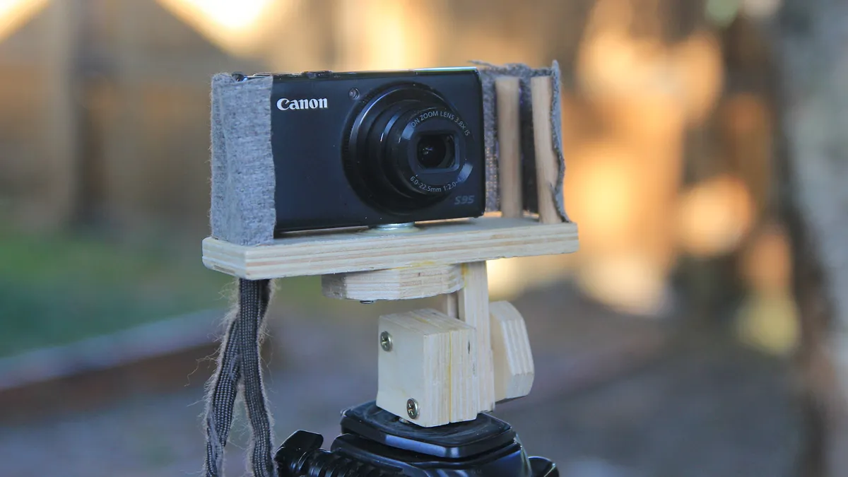 DIY Camera Selfie Stick w/ Wind Screen - image 1