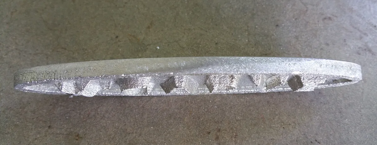 X-Carve MDF Mold for Pewter Keychain — Demold and Finish (image 6)