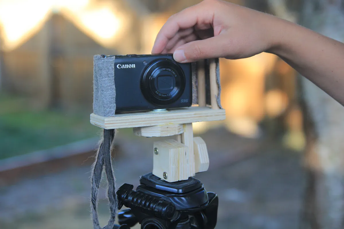 DIY Camera Selfie Stick w/ Wind Screen — Use it! (image 2)