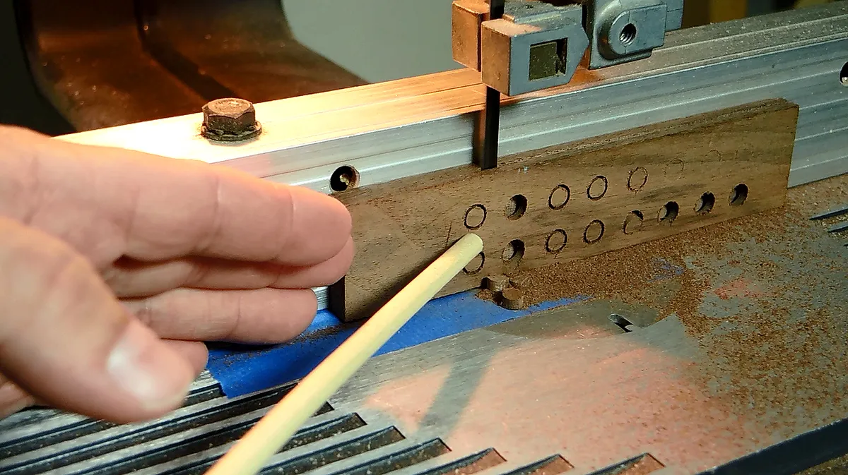Electric Guitar — Carve and Install Inlay Dot Fret Markers