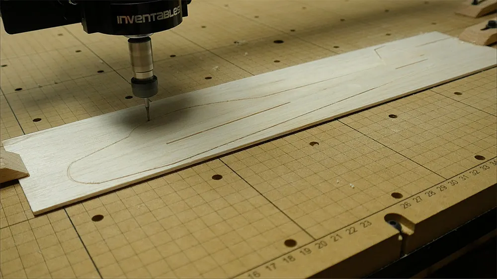 How to make balsa wood gliders using Easel — Cut the pieces out (image 2)