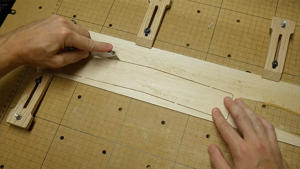 How to make balsa wood gliders using Easel — Cut the pieces out (image 5)