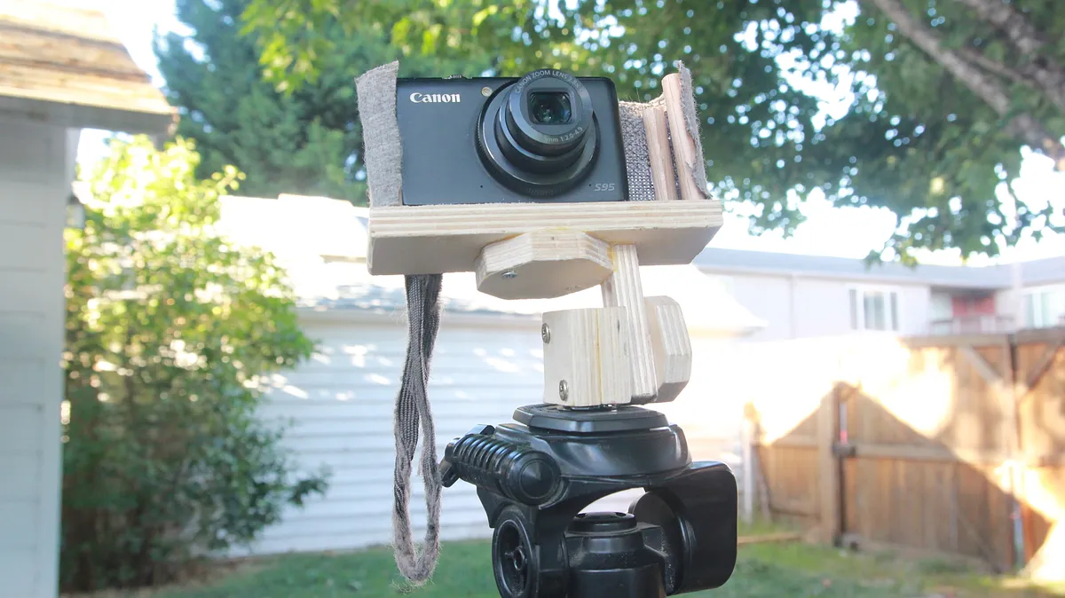 DIY Camera Selfie Stick w/ Wind Screen - image 5