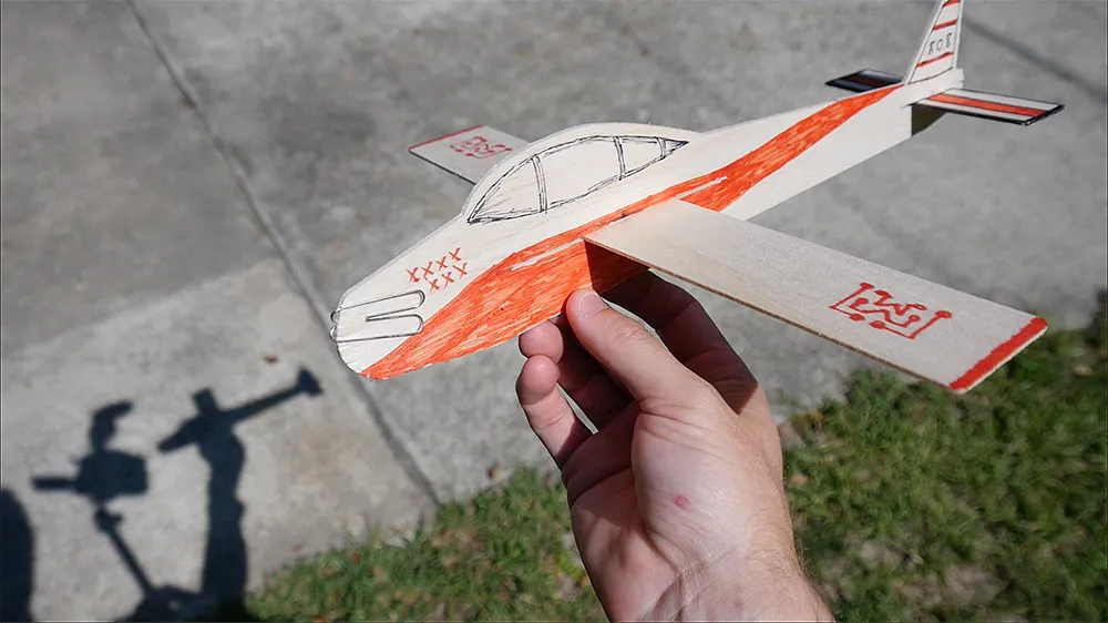 How to make balsa wood gliders using Easel — Assemble and decorate! (image 4)
