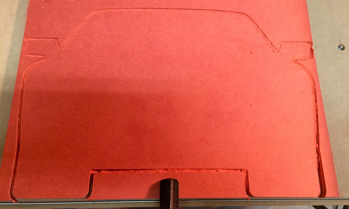 Car Hooks — Cut the Car outline.